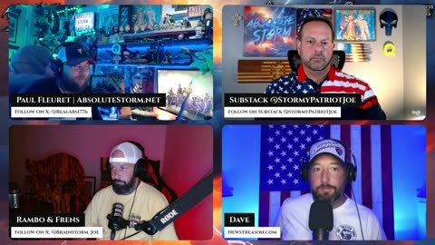 Absolute Storm Ep 49 9pm EST w/ Joe Rambo & Newstreason Dave Afghan Dig|PP|OurSacredHonor