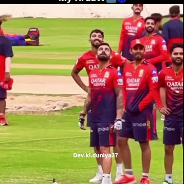Virat Kohli and Devdutt Padikal Funny Moments In Rcb Camps