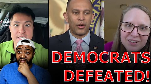 Liberals MELT DOWN Over Democrats FOLDING To TRUMP On Shutting Down Government To DEFUND ICE!