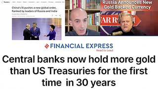 Gold | "Gold surpasses U.S. Treasuries in central banks’ reserves for first time since 1996." - The Economic Times (9/1/2025) + "China, Russia pledge new global order at Shanghai Cooperation summit" - Al Jazeera (9/2/2025)