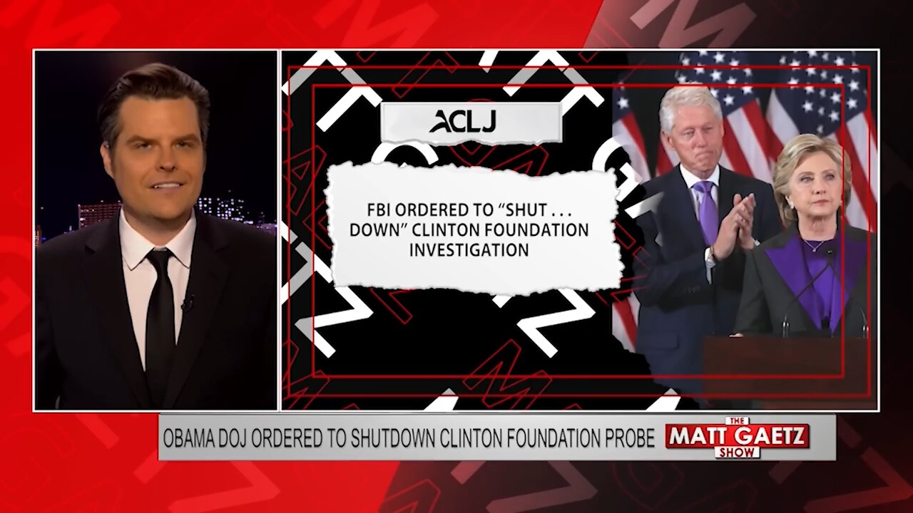 Clinton Foundation Scandal Exposed 🔥 Matt Gaetz with Peter Schweizer