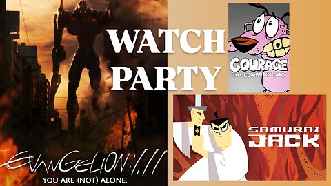 Evangelion 1.11 (2008) & A Couple Shows |🍿Watch Party🎬