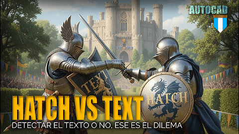 Hatch detecta el texto automáticamente, como cambiar eso en #AutoCAD