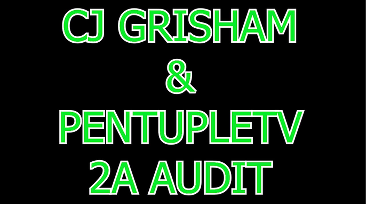 CJ Grisham and PentupleTV 2A Audit - Richland, Texas
