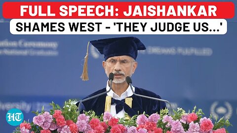 Full Speech: Jaishankar Openly Shames West For 'Interference' In India - 'They Judge Us And…'