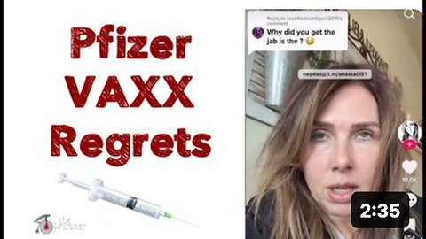 "Regrets Regarding Pfizer Vaccination"