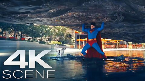 Superman vs Kaiju (2025) Opening Fight Scene - SUPERMAN Movie Clip | 4K