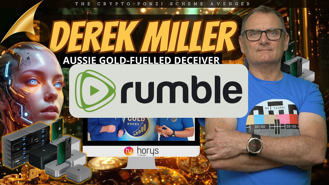 Exposing Derek Miller: From Karatbars to HORYS – A Trail of Ponzi Schemes Uncovered - UNCUT
