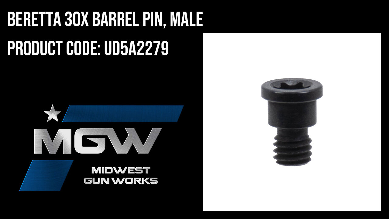 Beretta 30X Barrel Pin, Male - UD5A2279