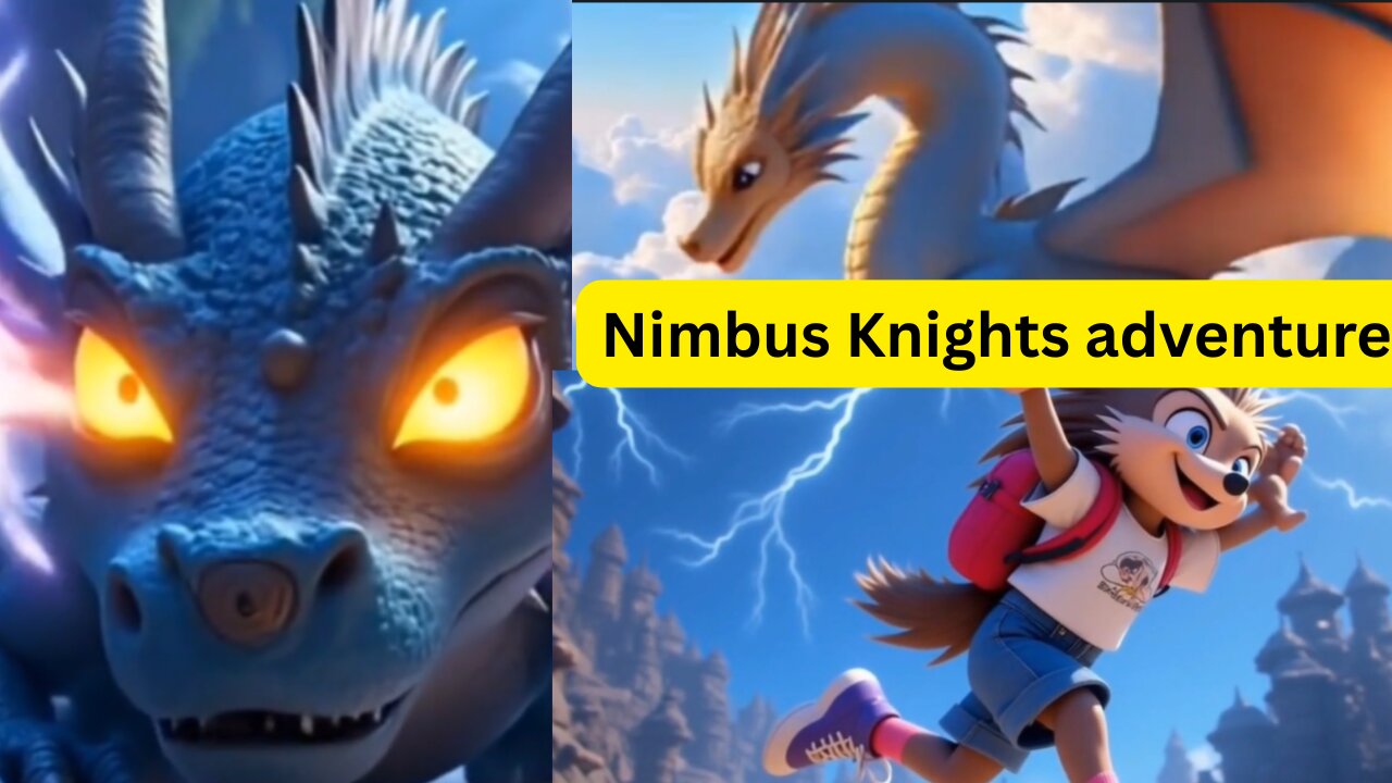 Kids Fantasy Adventure 🌈 Rabbits Benny & Hazel Ride Dragons, Birds & Turtles