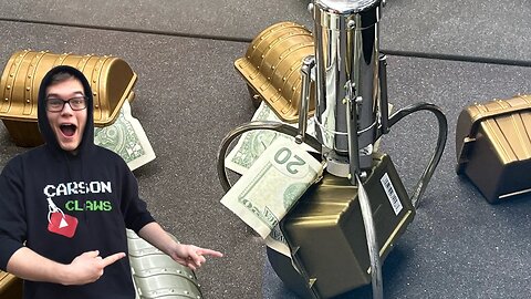 TREASURE BOXES IN THE CLAW MACHINE!