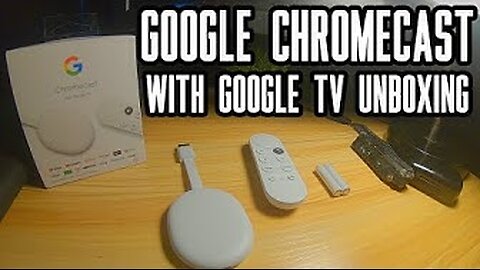 (2021) Google Chromecast with Google TV Unboxing & Setup