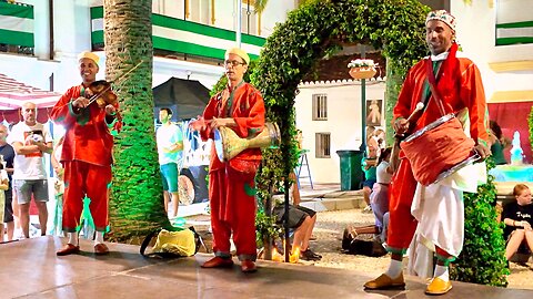 Zoco Arabe in Benalmádena Pueblo, Costa del Sol - Moroccan Musicians