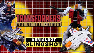 Slingshot - Transformers Age of the Primes - Unboxing & Review
