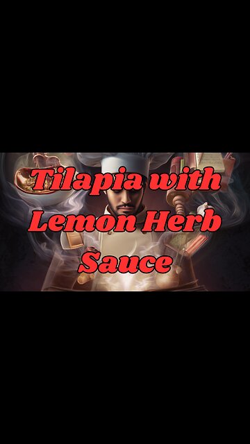 Quick Recipes - Tilapia with Lemon Herb Sauce