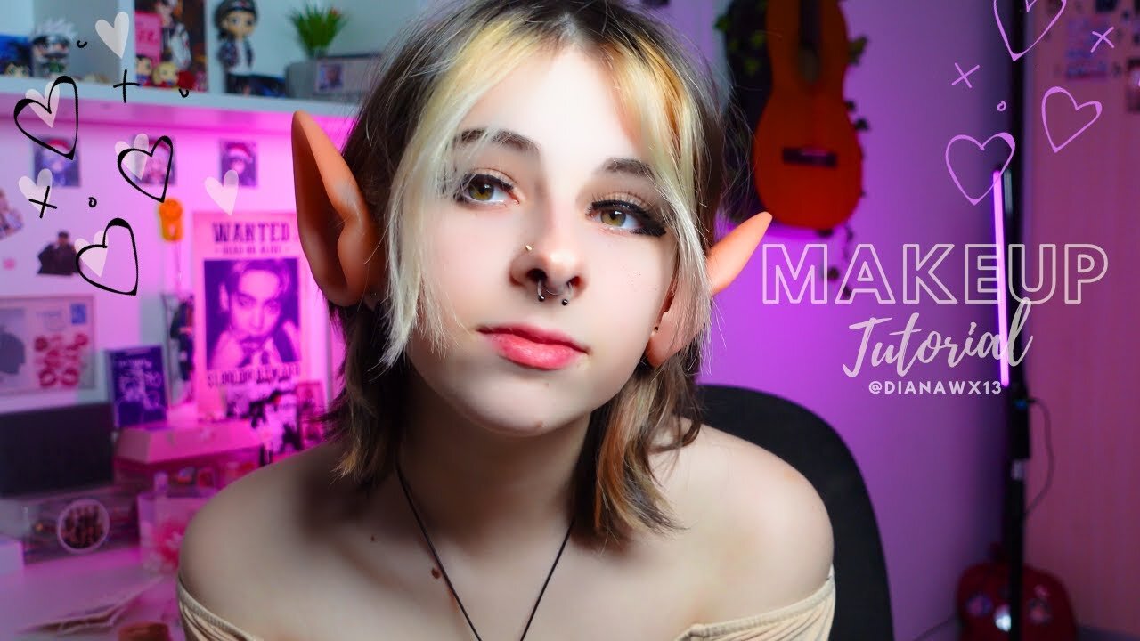 E-girl Elf makeup tutorial