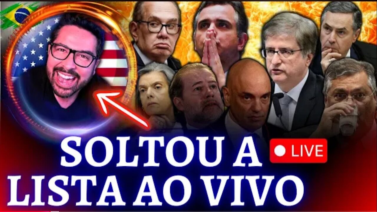 Bomba💣 Paulo Figueiredo solta lista de quem está na Mira dos EUA_HD