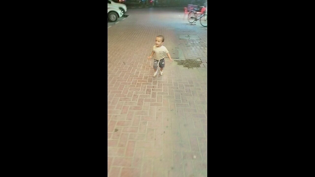 my Little Brother going with unknown peoples 😂