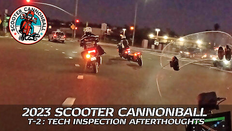 Scooter Cannonball 2023 // T-2: Riding to San Onofre Beach