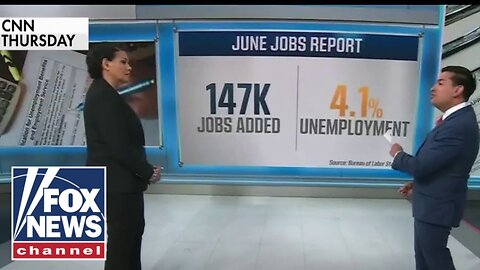 CNN reporter admits Trump's economy 'beating expectations' as Dems melt down