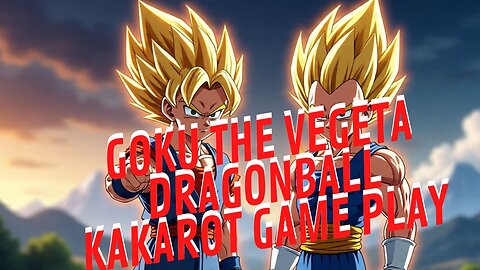 Dragonball Kakarot Goku the Vegeta ssj Red