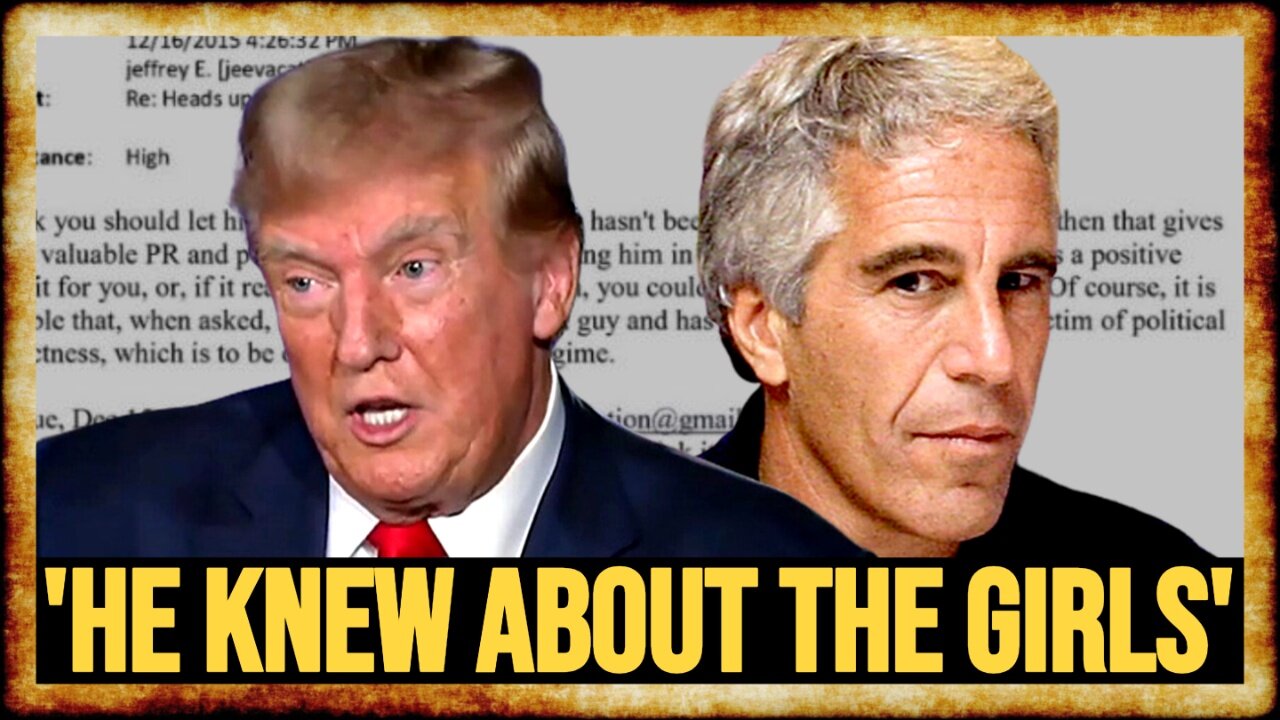 HE KNEW: Trump ROCKED by EXPLOSIVE Epstein Leaks