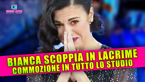 Bianca Guaccero Scoppia in Lacrime: Commozione in Tutto lo Studio!