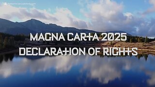 UK - Magna Carta 2025 - Declaration of Rights