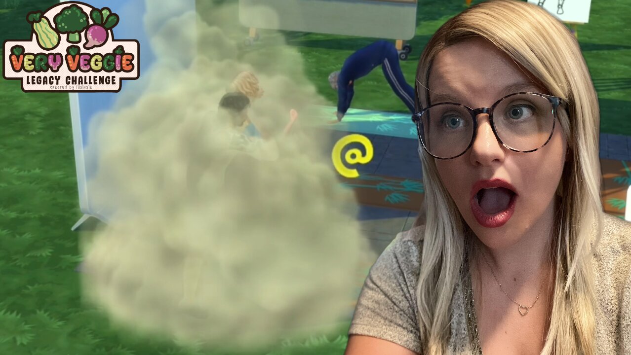 Very Veggie Legacy Challenge Sims 4 Ep. 2 - We opened a yoga studio to relax, not to FIGHT! 🥊