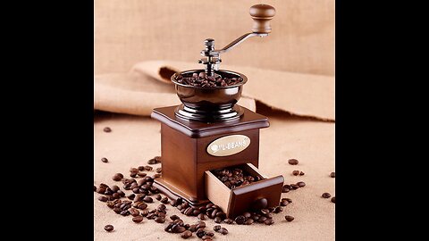 Preserve That Original Aroma with Wooden Vintage Coffee Grinder