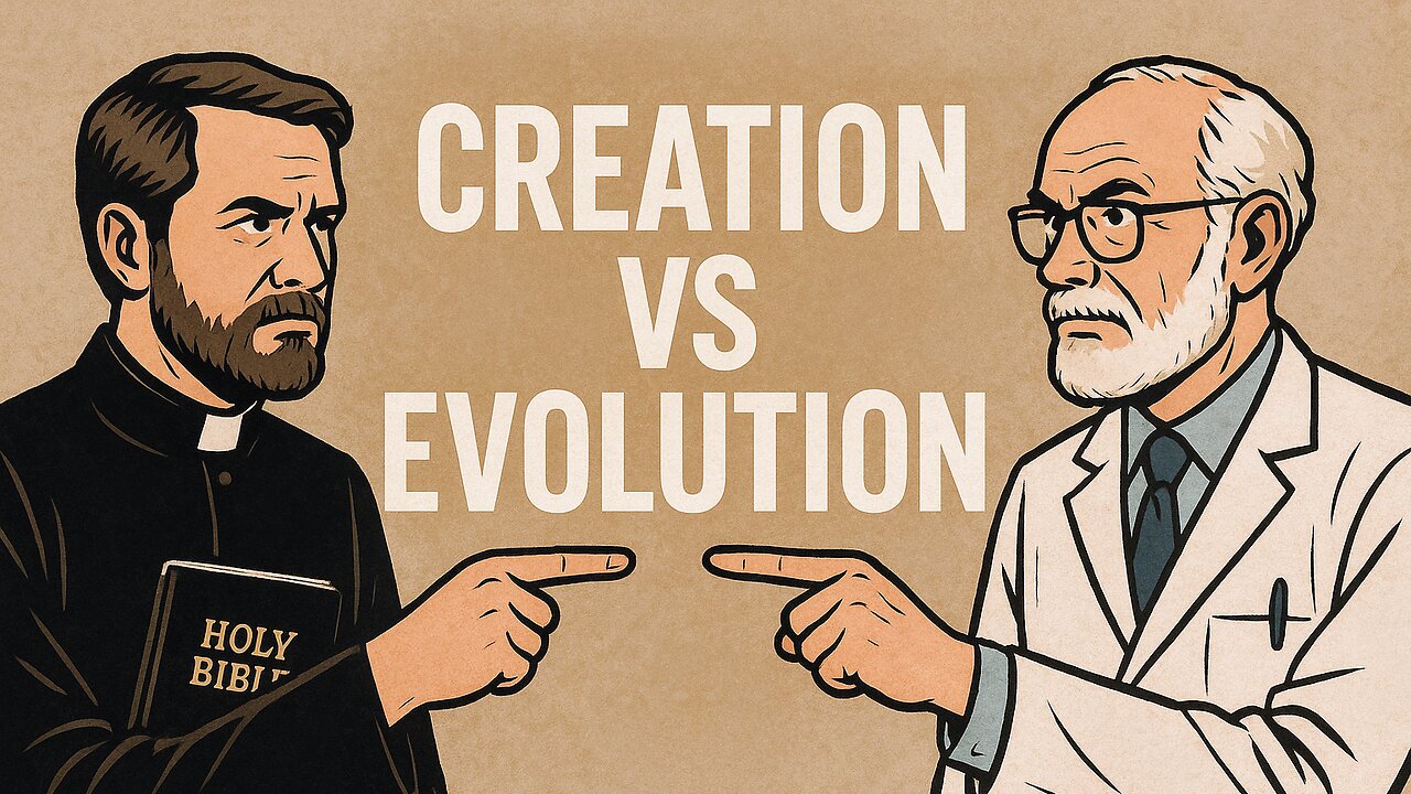 1 CREATIONIST VS 3 EVOLUTIONISTS