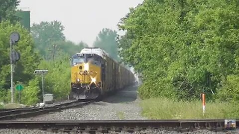 CSX Trains from Greenwich, Ohio June 7, 2025 Part 2
