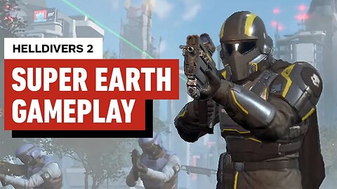 Helldivers 2 - Super Earth Invasion Gameplay (4K 60FPS)