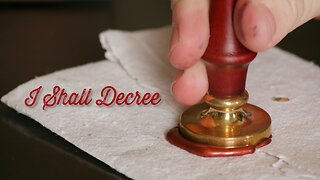 I Shall Decree - Man Has Received Warning