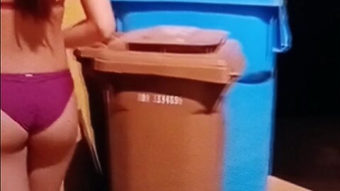 Hanging out poolside