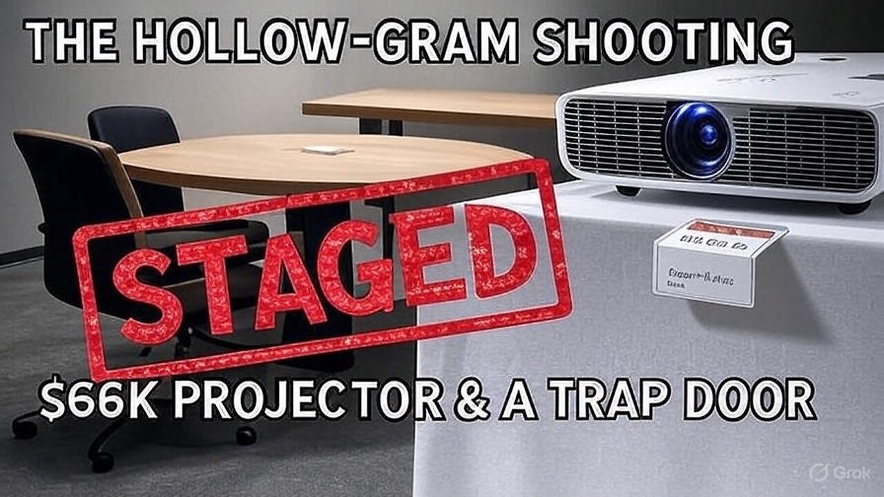 HOLLOW-gram: The $66,596 Projector & The Charlie Kirk STAGED Shooting
