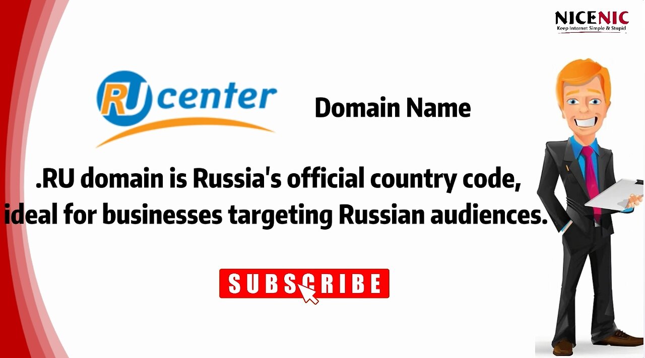 Cheap .RU Domain Name: A Russia's country code, perfect for businesses targeting Russian markets.