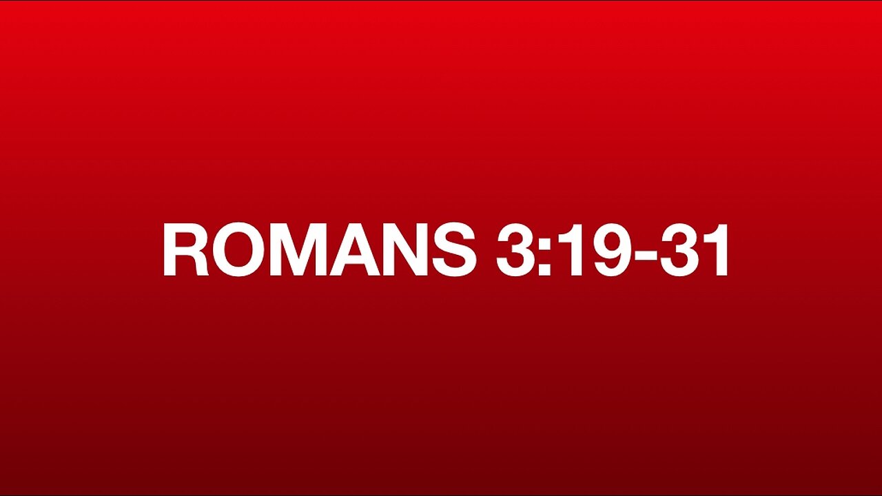 Romans 3:19-31