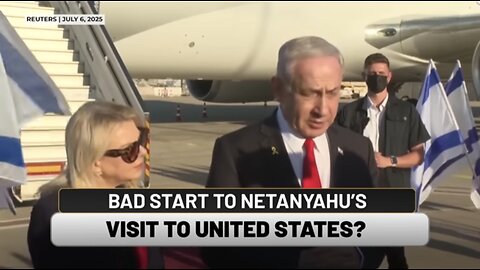 Netanyahu Gets First Shock Upon Landing In US? Drama Outside White House | Pro-Palestine Protests
