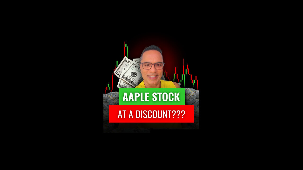AAPLE stock at a discount???