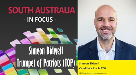 Mark catches up with Mayo Candidate for Trumpet of Patriots, Simeon Bidwell