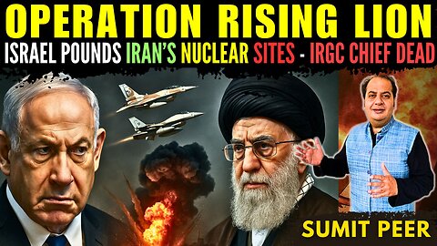 Tehran Burns: Israel's Operation Rising Lion Kills IRGC Chief, Hits Nuclear Sites