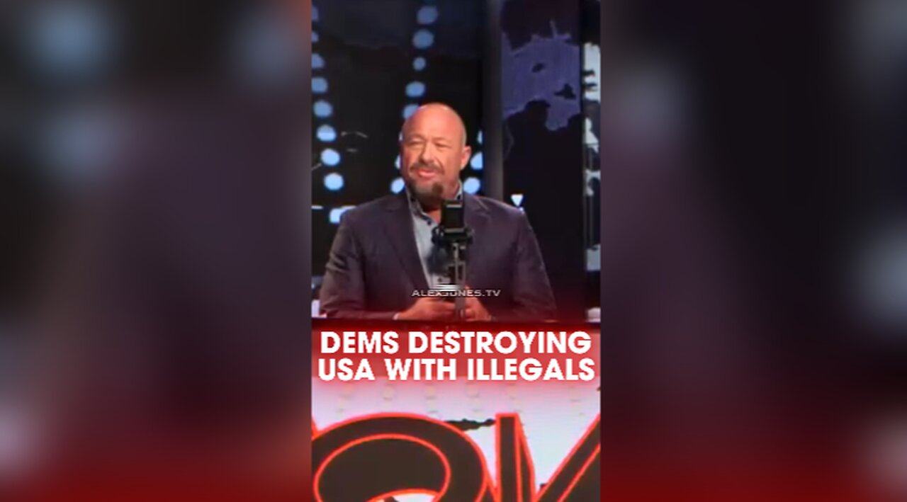 Alex Jones: Democrats Using Illegals To Destroy America - 3/26/25