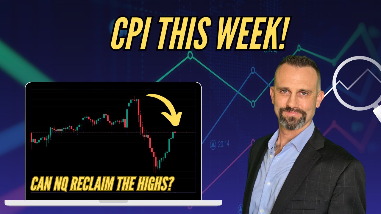 $CPI this week! Will $NASDAQ Recover? Weekly Market Forecast 8/11/2025