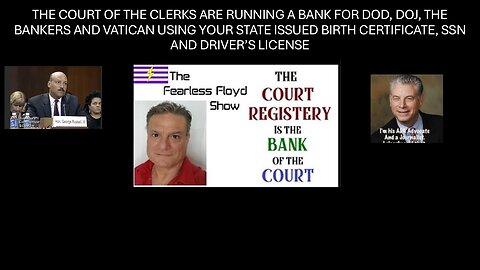 THE COURT OF THE CLERK IS THE REGISTRY OF THE FAKE COURTS OWNED BY DOD, VATICAN, BANKERS