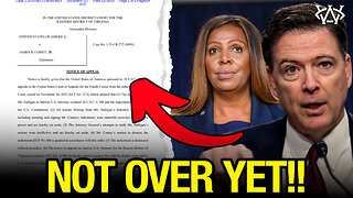 Letitia & Comey Prosecutions APPEALED!!