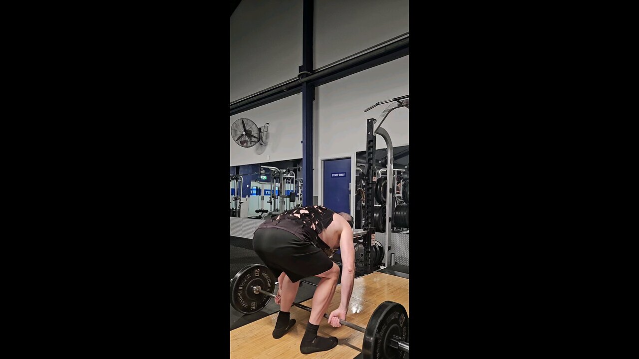 playing around with 60kg loaded on an oplypic bar