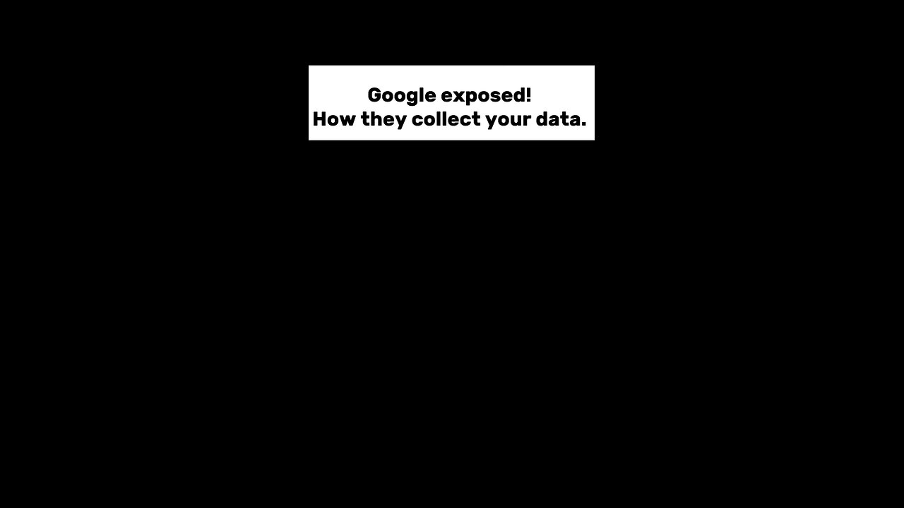 Google data collection