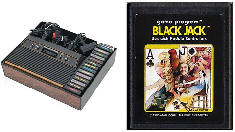 Atari 2600 - Blackjack
