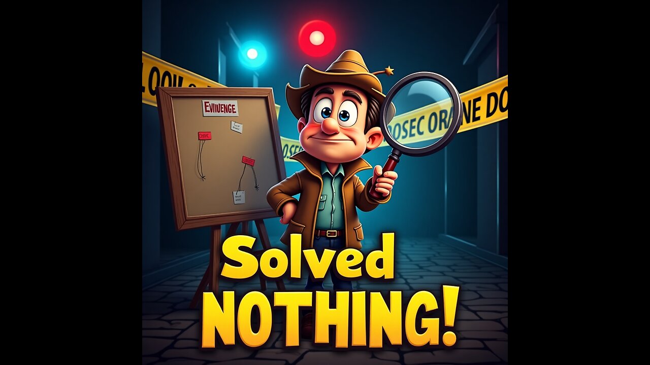 The Detective Who Solved NOTHING! 🔍😂 True Crime Parody Gone WRONG! 🤯